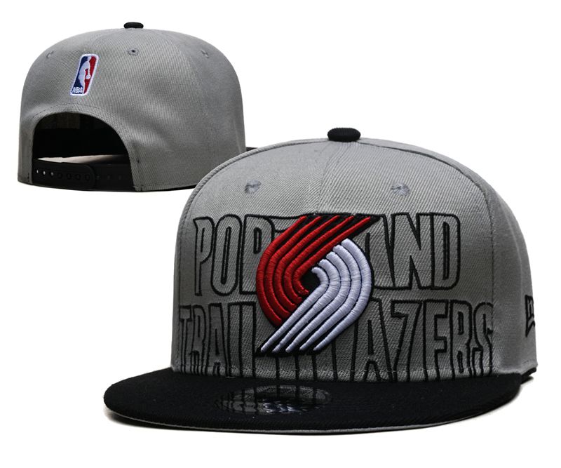 2023 NBA Portland Trail Blazers Hat TX 20230906->nba hats->Sports Caps